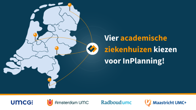 Vier academische ziekenhuizen kiezen voor InPlanning